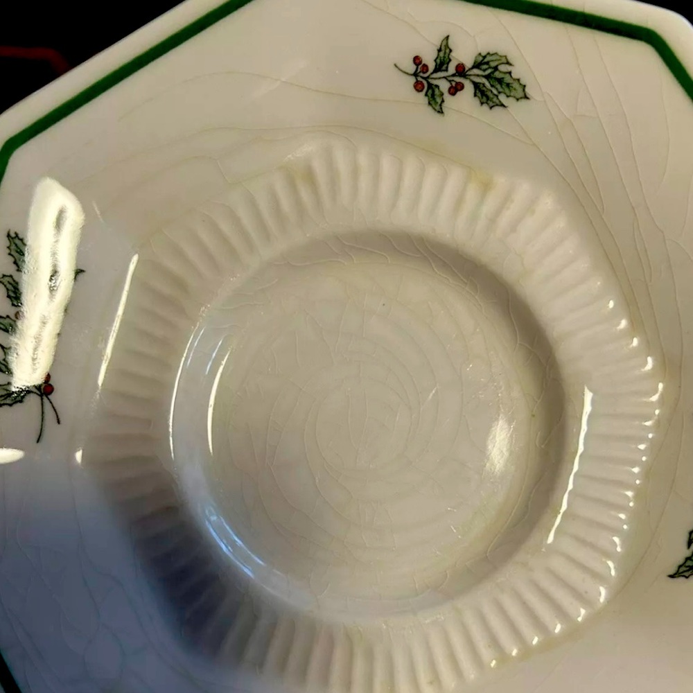 Vintage Nikko Classic Collection Christmastime Tea Cup Set 🫖☕️ - Picture 10 of 10